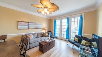 Family House, 3 Bedrooms, Ocean View, Sea Facing | Living area | DVD player