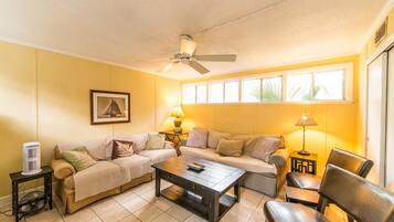 Family House, 2 Bedrooms | Living area | TV