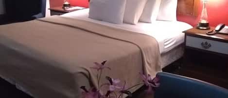 Iron/ironing board, free WiFi, bed sheets