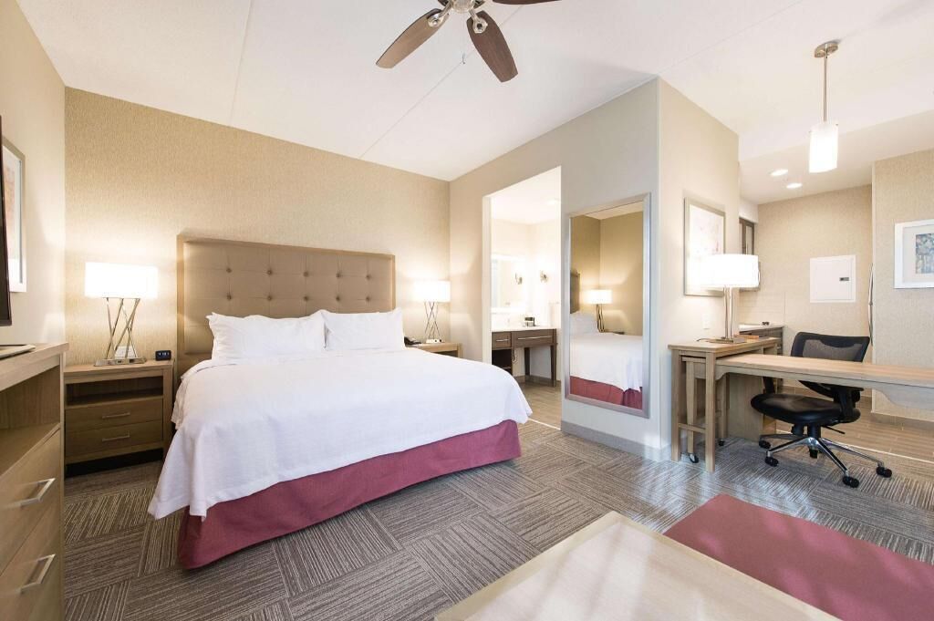 In-room safe, desk, blackout curtains, iron/ironing board