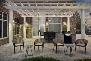 Terrace/patio - Homewood Suites by Hilton Concord Charlotte (Concord)