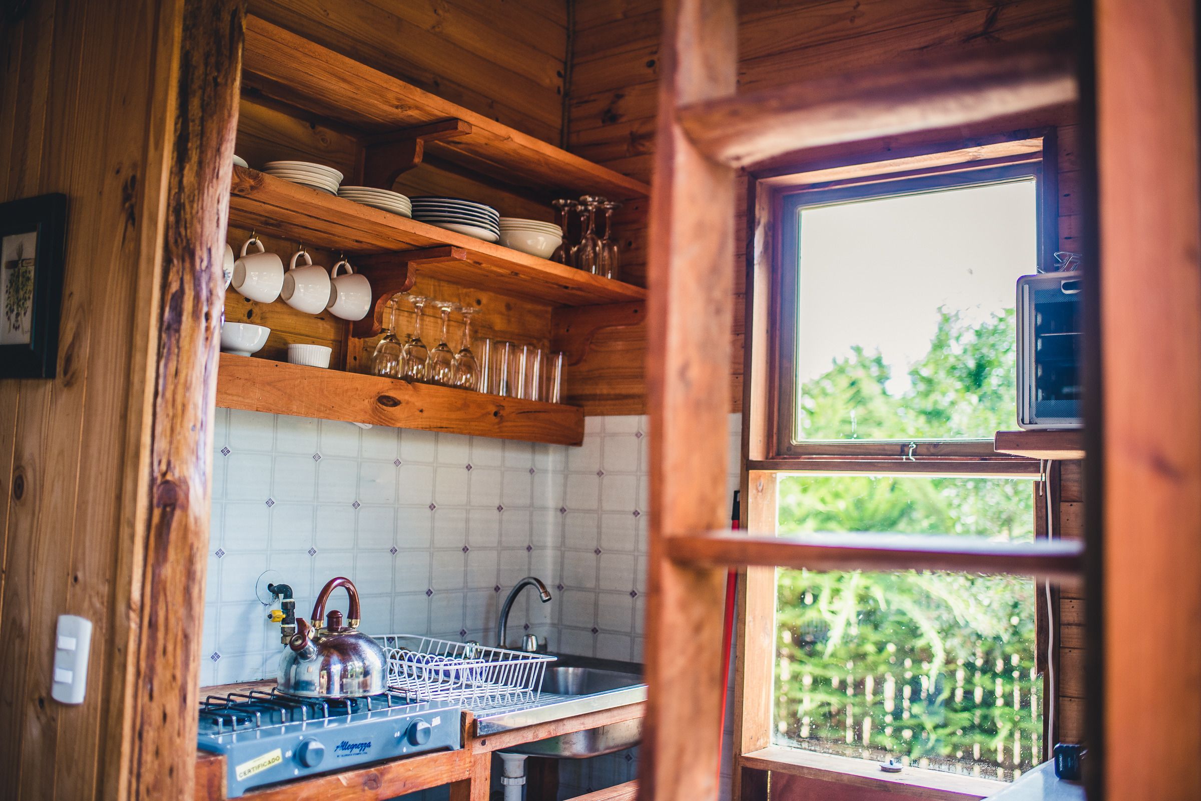 Standard Bungalow, 1 Double Bed | Private kitchen | Fridge, microwave, oven, stovetop