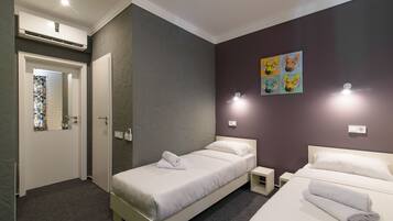 Standard Twin Room | Premium bedding, soundproofing, iron/ironing board (on request)
