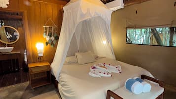Superior Bungalow, 1 King Bed, Terrace, Ground Floor | 1 bedroom, down comforters, free WiFi, bed sheets