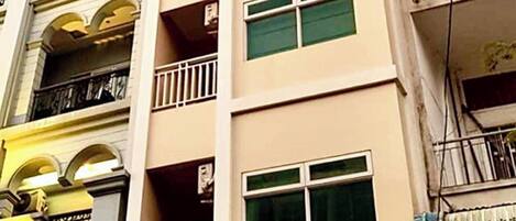 Façade de lâhĂ©bergement