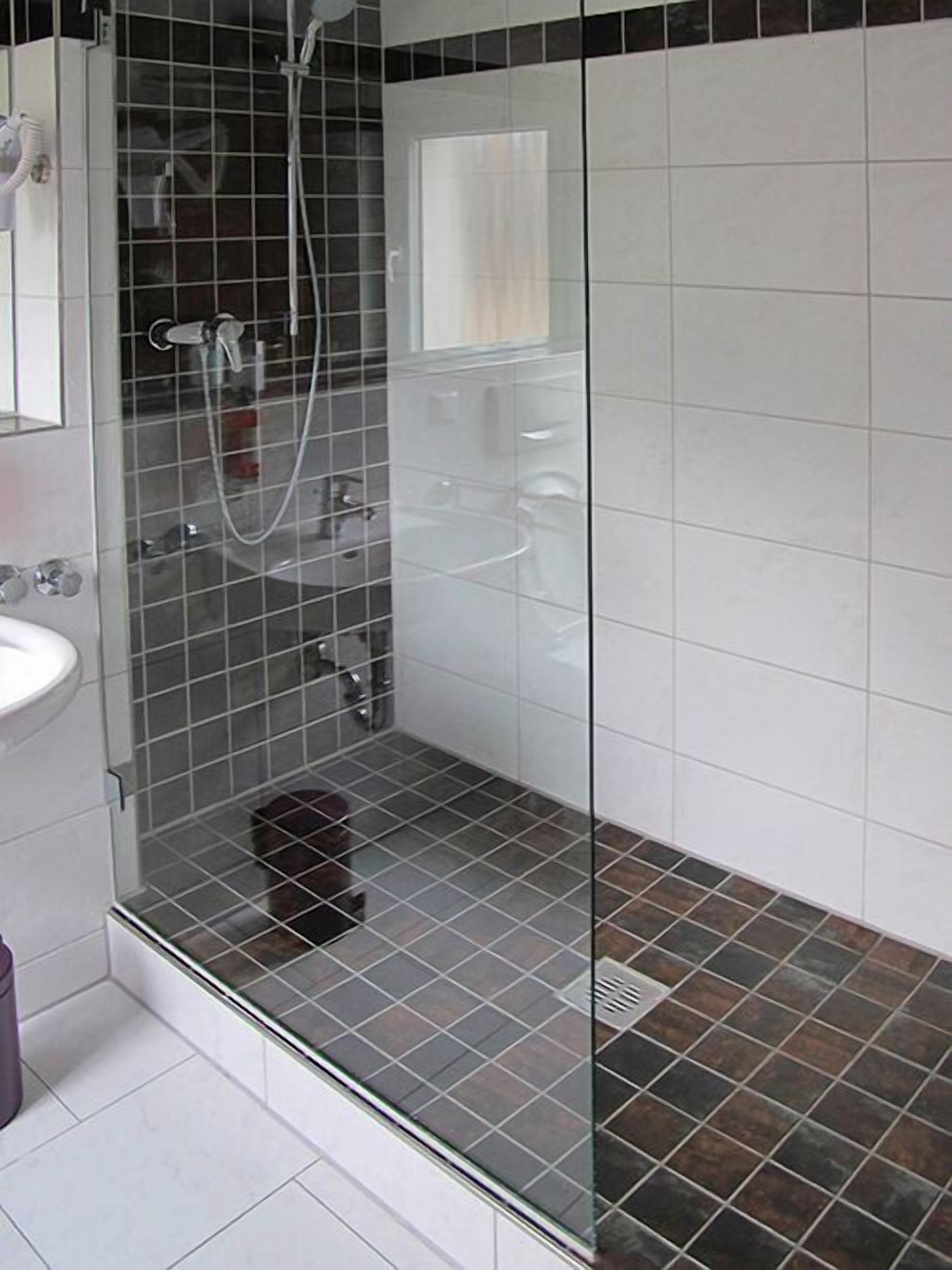 basic single room | bathroom shower