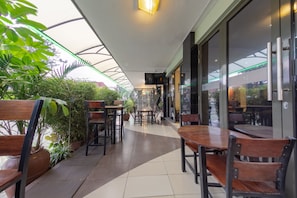 Façade de l’hébergement