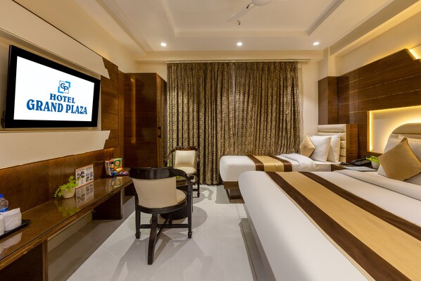 Executive driepersoonskamer | Kameruitzicht