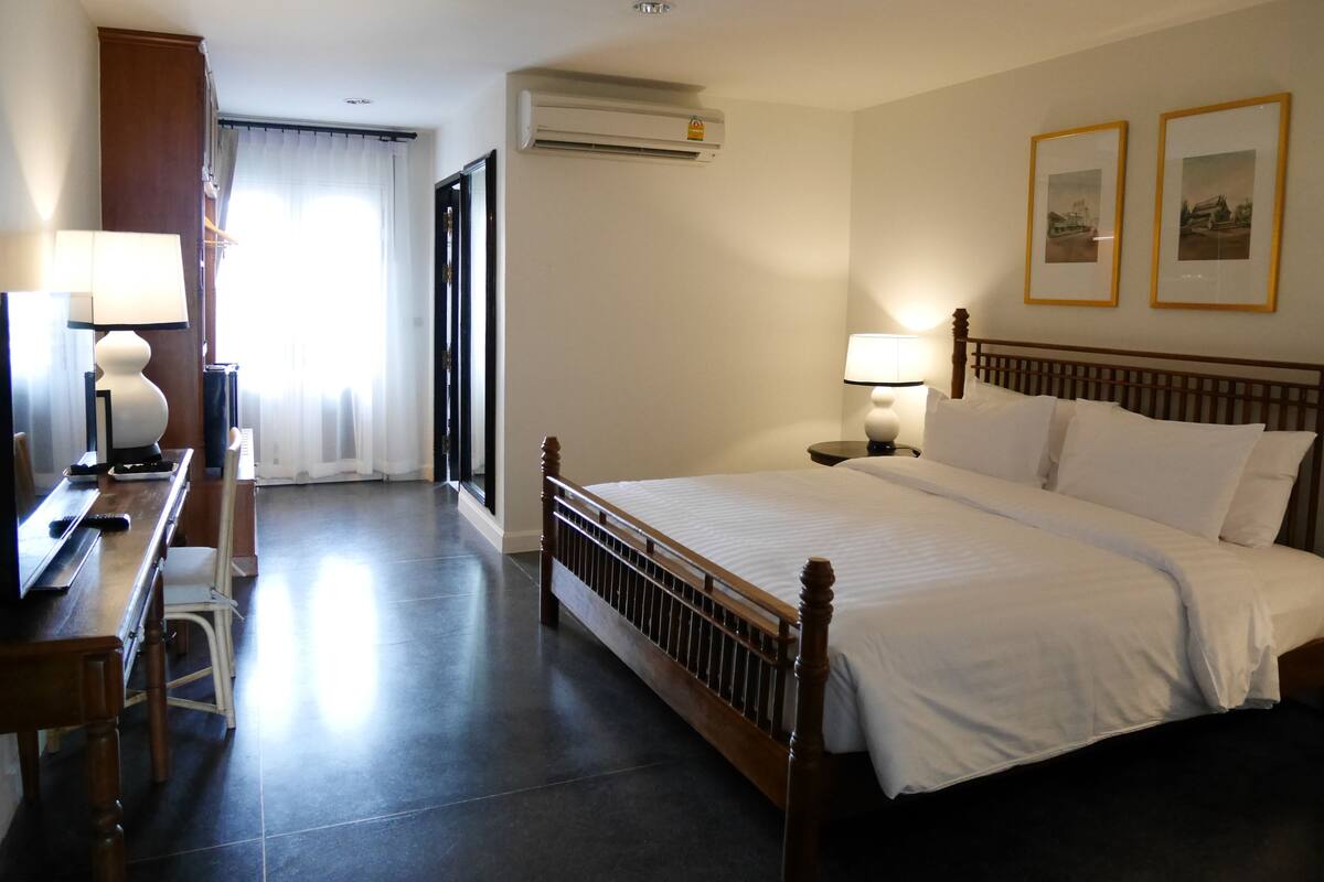 ห้องซูพีเรียดับเบิล | มินิบาร์, ตู้นิรภัยในห้องพัก, โต๊ะทำงาน, Wi-Fi ฟรี