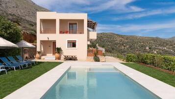 Villa, 2 Bedrooms, Private Pool (Kadiani) | Beach/ocean view