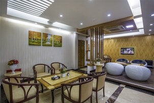 Sala de estar en el lobby