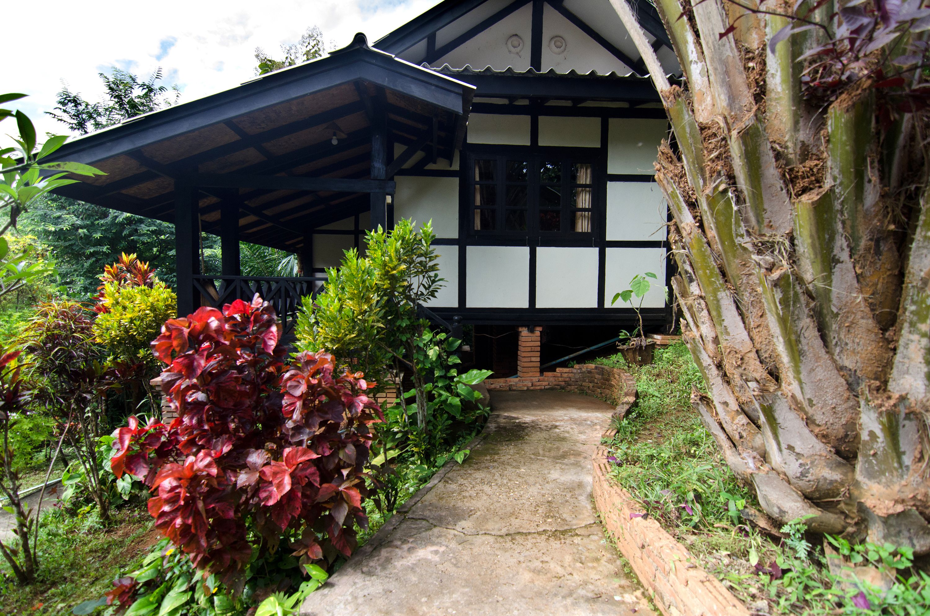 garden view twin bungalow | terrace/patio