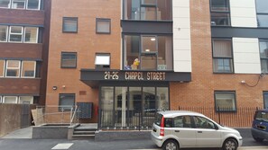 Front of property – evening/night