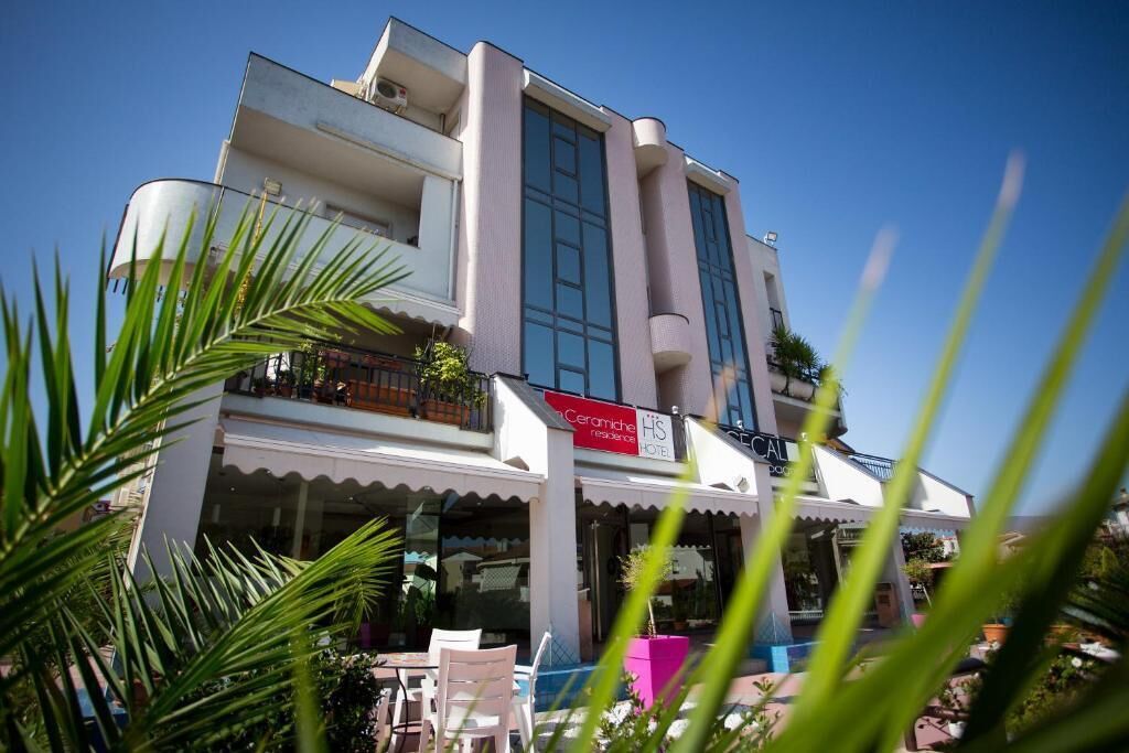 Façade de l’hébergement