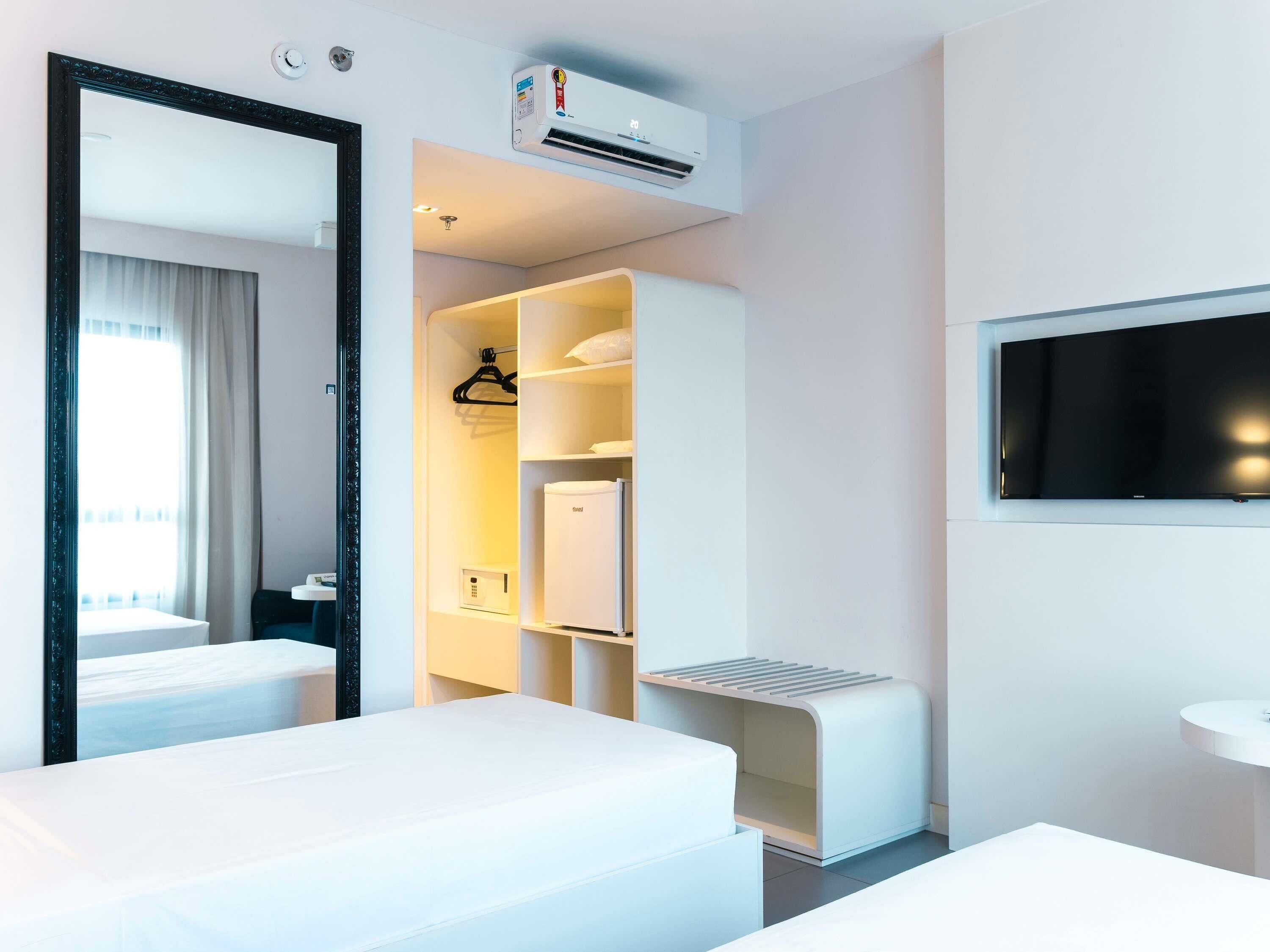 minibar, desk, blackout curtains, soundproofing