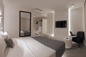 Minibar, desk, blackout curtains, soundproofing