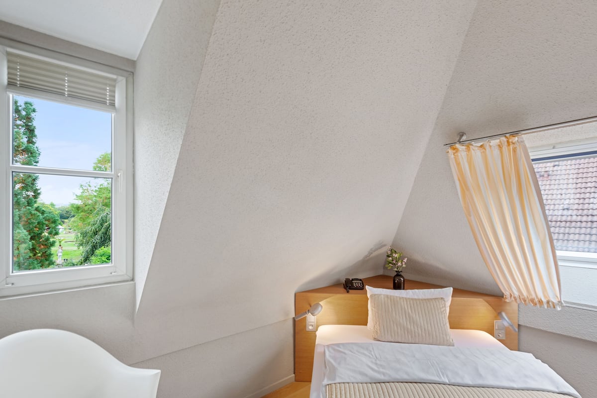 economy single room | hypo-allergenic bedding, desk, iron/ironing board, free wifi