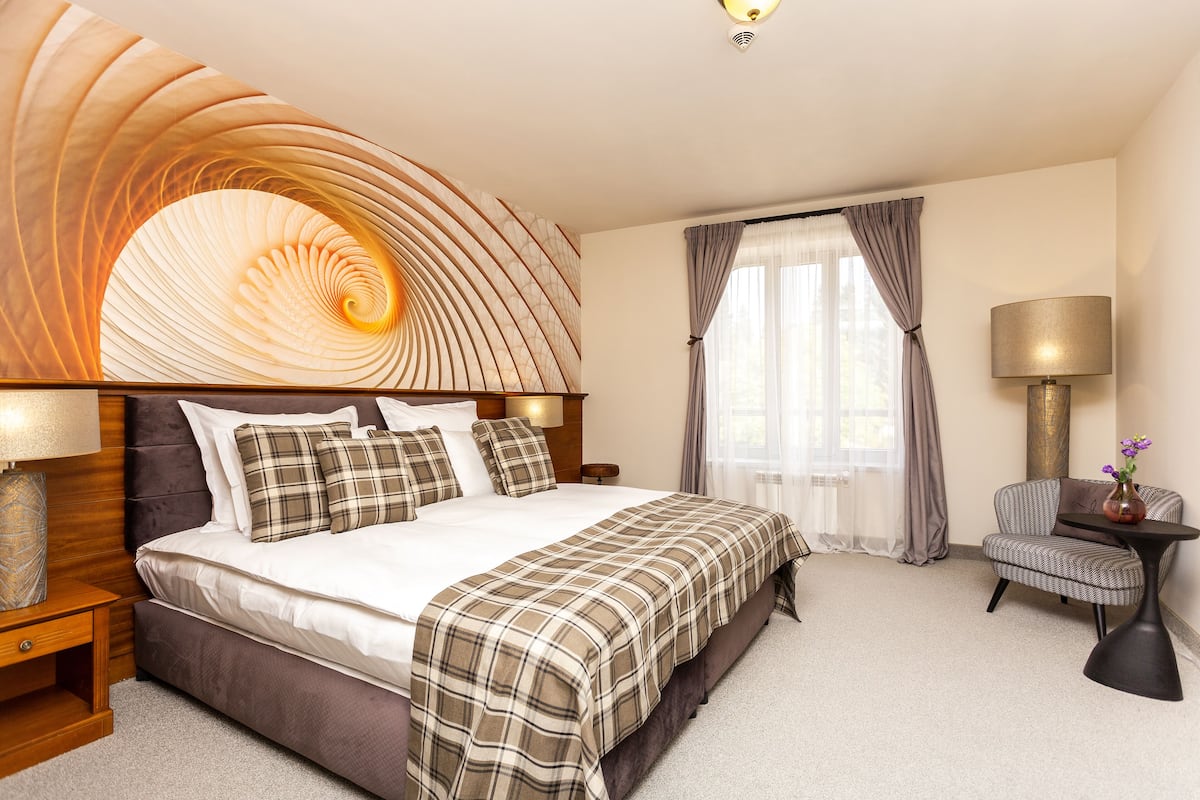 Standaard tweepersoonskamer | 1 slaapkamer, lakens van Egyptisch katoen, luxe beddengoed