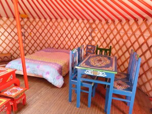 Yurt, 4 persons | View from room - Le Village Insolite (Saint-Benoit-des-Ondes)