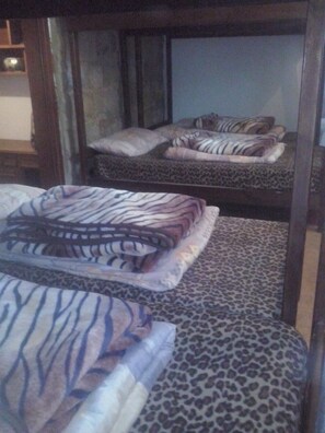 Dormitório compartilhado, 1 cama de solteiro | Ferros/tábuas de passar roupa, Wi-Fi de cortesia, roupa de cama