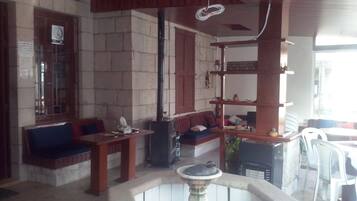 Sala de estar en el lobby