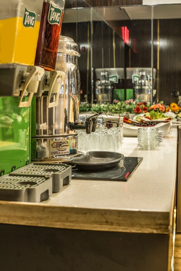 Gratis morgenmadsbuffet hver dag
