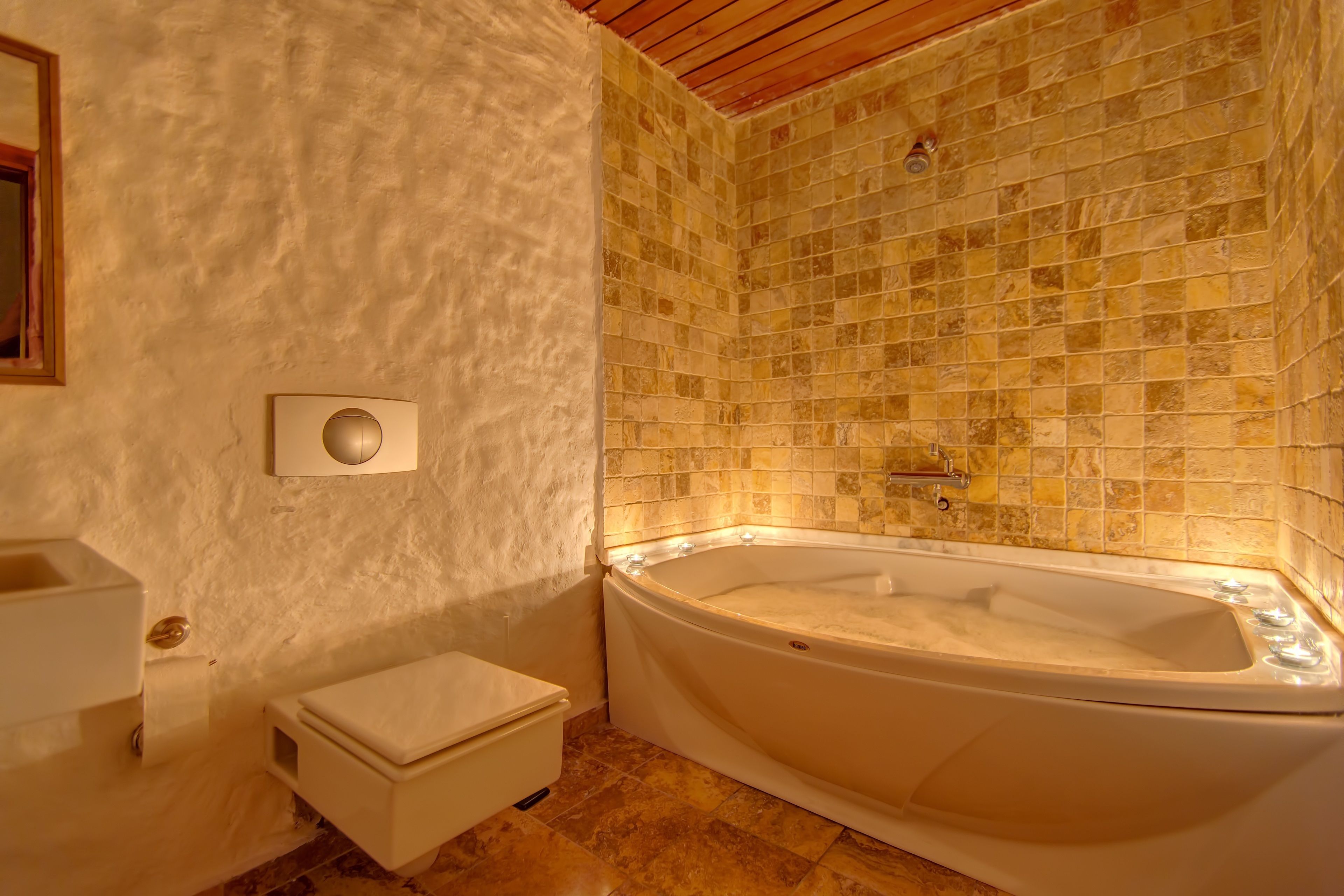 deluxe double room, 1 queen bed | jetted bathtub