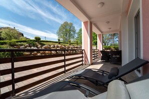 Suite Deluxe, 2 habitaciones, terraza | Terraza o patio