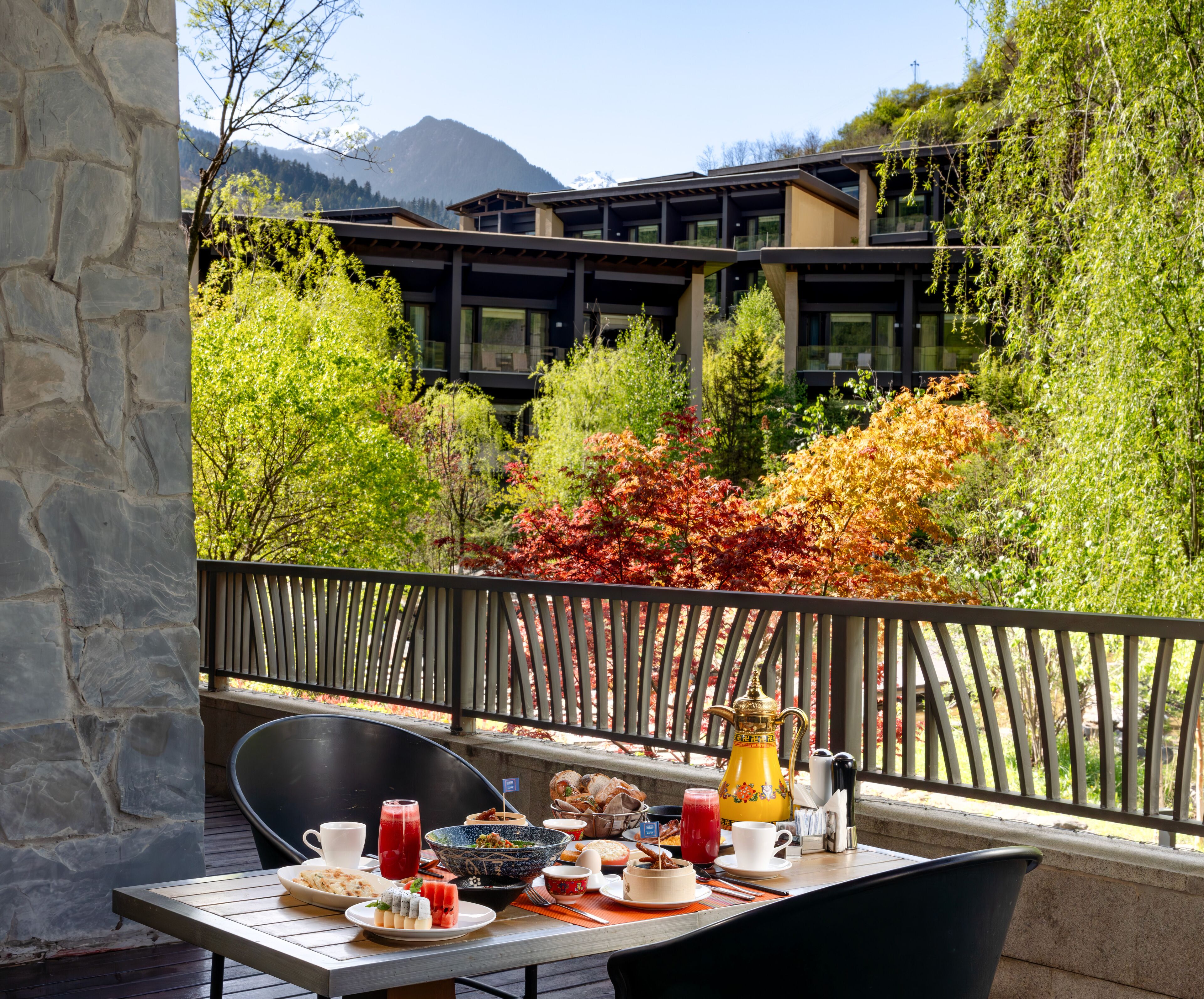 Desayuno buffet diario (CNY 158 por persona)