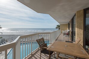 Familienhaus, 4 Schlafzimmer, Meerblick, Meerseite | Blick vom Balkon