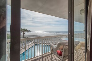 Familienhaus, 4 Schlafzimmer, Meerblick, Meerseite | Blick vom Balkon