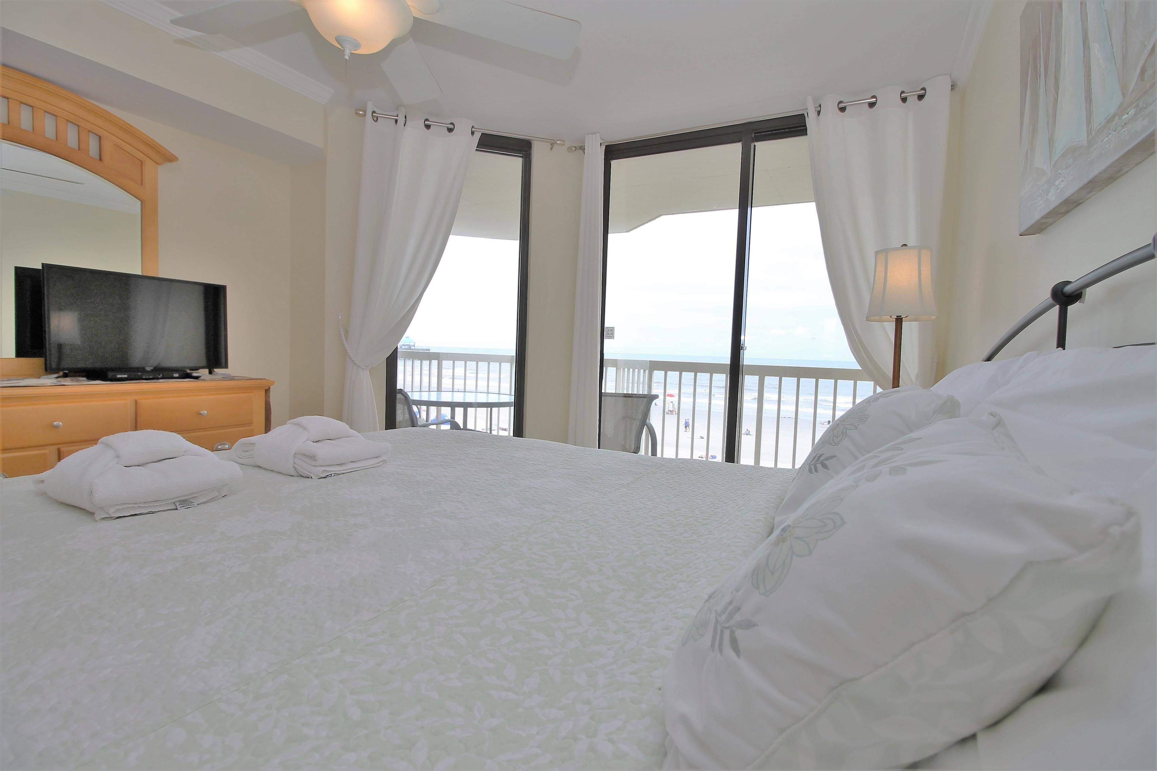 Rumah Keluarga, 3 kamar tidur, pemandangan samudra, menghadap laut | Setrika/meja setrika, Wi-Fi gratis, dan seprai linen