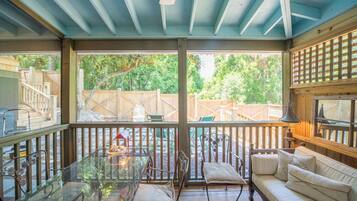 Family House, 1 Bedroom (1 Queen Bed with Sofabed) | Balcony view