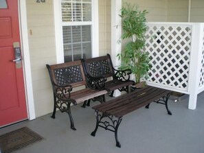 Terrace/patio - Turn of the River 2G 3 Bedroom Holiday Home By My Ocean Rentals (Folly Beach)