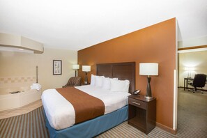 Superior Suite, 1 King Bed, Non Smoking | Desk, blackout curtains, iron/ironing board, free cots/infant beds