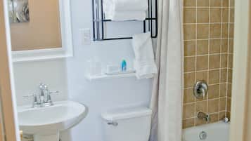 Free toiletries, towels