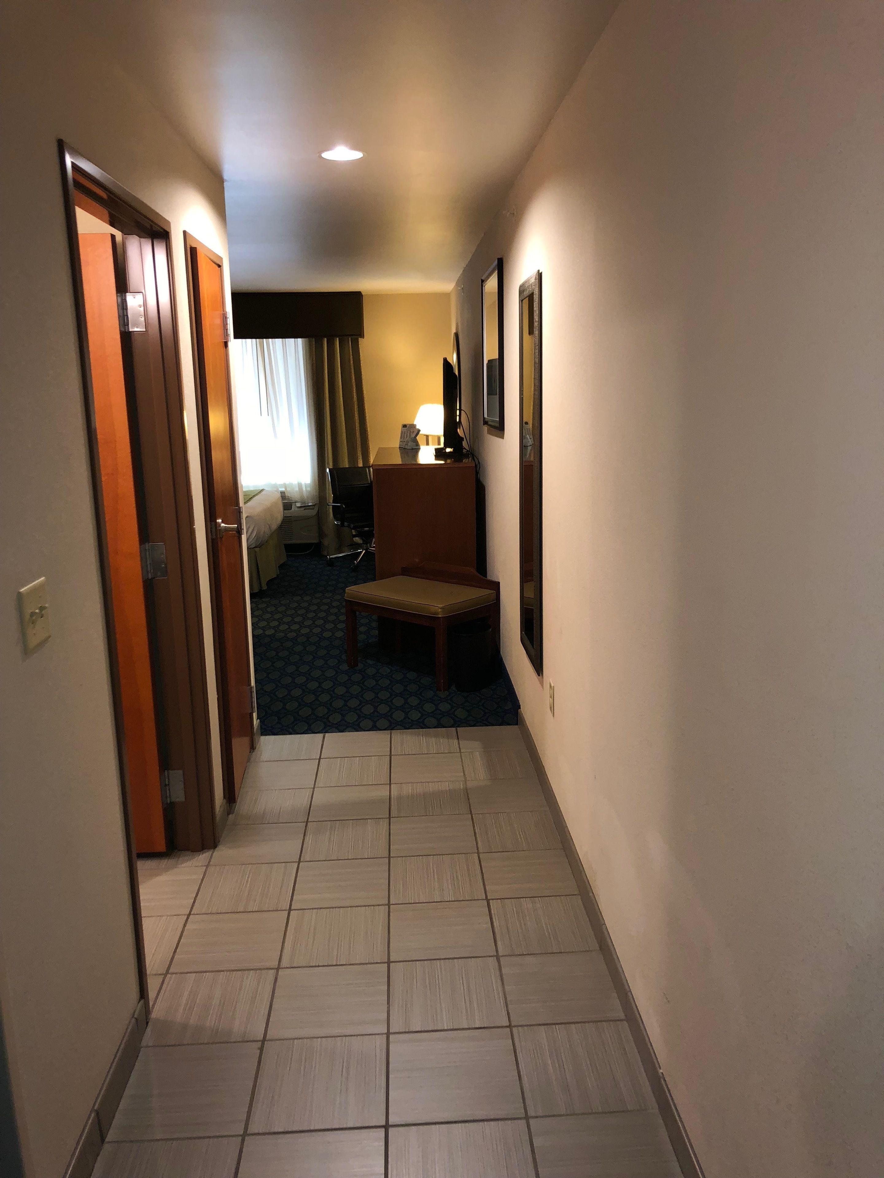 executive suite, 2 queen beds | blackout curtains, iron/ironing board, free wifi, bed sheets