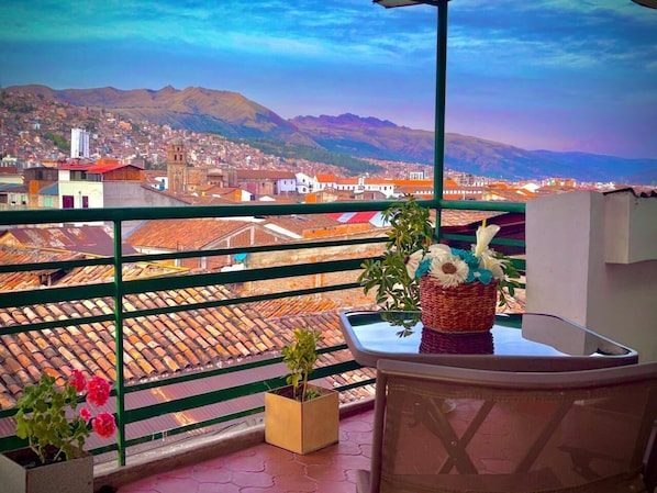 Basic Triple Room, 1 Bedroom, Shared Bathroom | Terrace/patio
