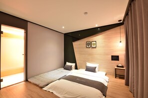 Phòng Deluxe (Ondol) | Bộ đồ giường cao cấp, phòng cách âm 