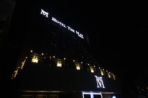 Front of property – evening/night