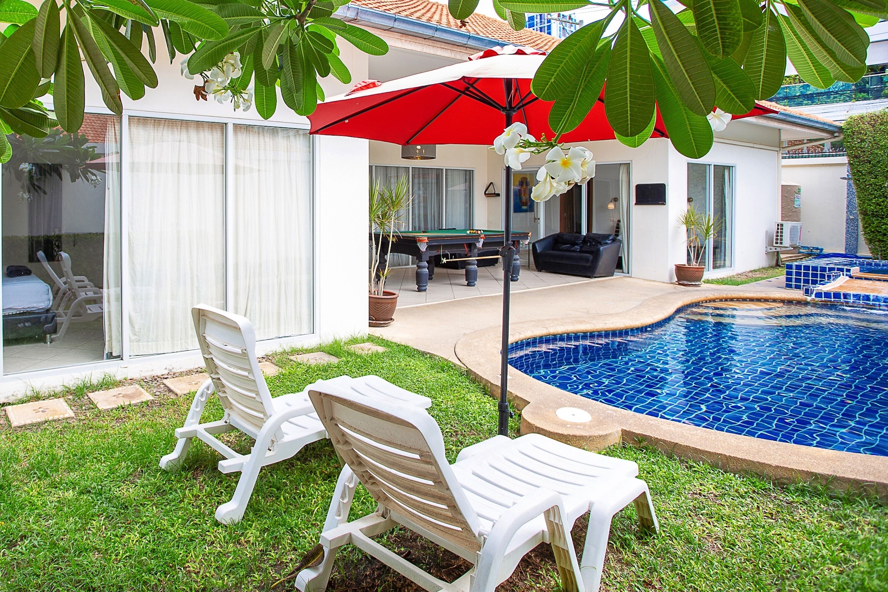 Superior Villa, 2 Bedrooms, Private Pool | Terrace/patio