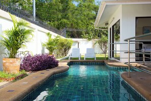 Standard Villa, 2 Bedrooms, Private Pool  | Premium bedding, in-room safe, desk, blackout curtains