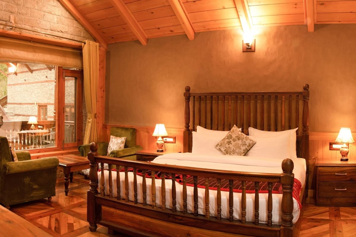 Mountain Range Room | 1 phòng ngủ, bộ đồ giường cao cấp, minibar, két bảo mật tại phòng 