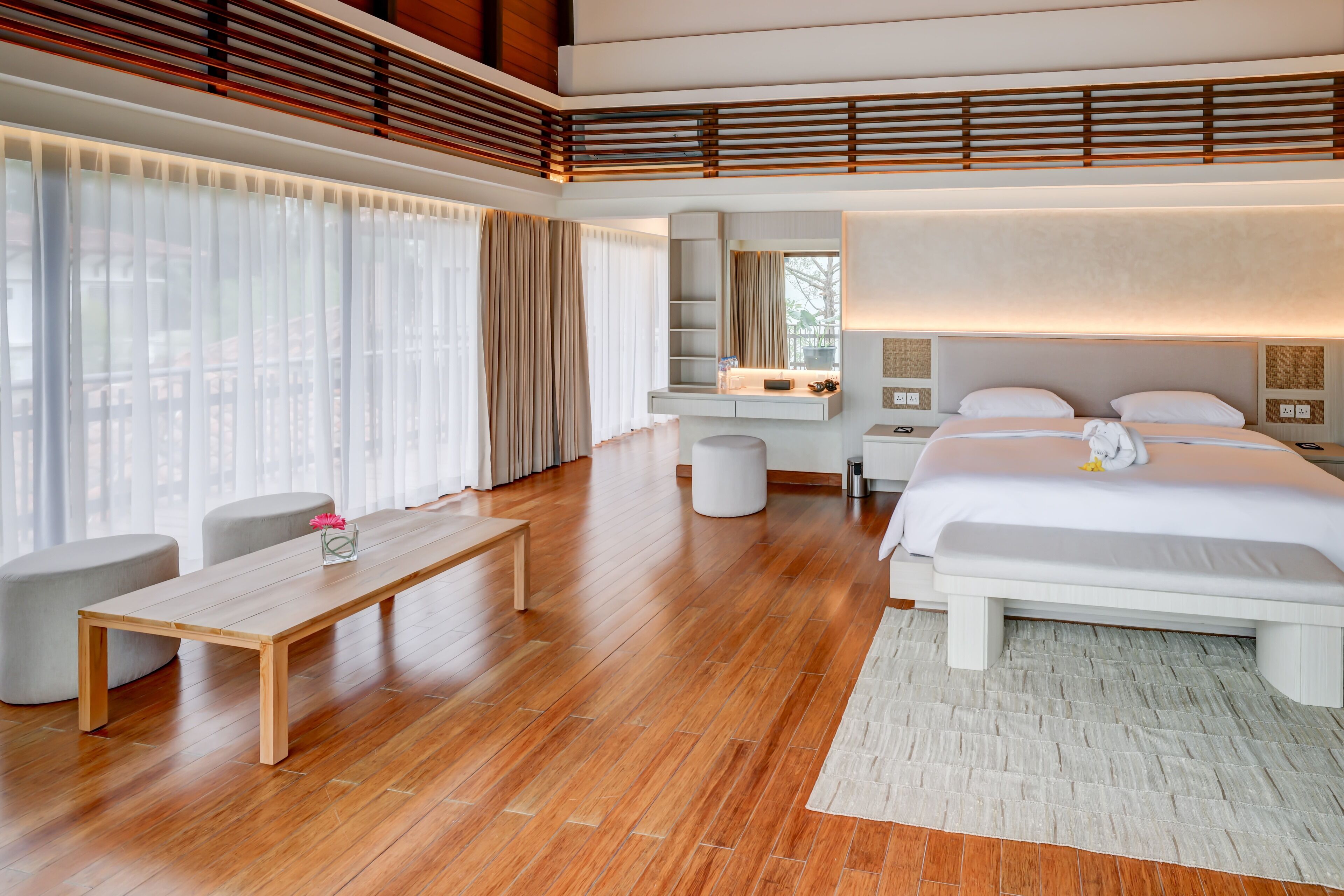 villa, 4 bedrooms, private pool, beach view | 4 bedrooms, in-room safe, desk, free wifi