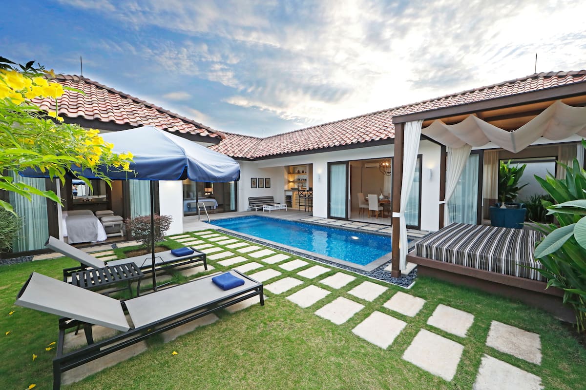 Villa - 2 sovrum - privat pool - trädgård | Utsikt från rummet