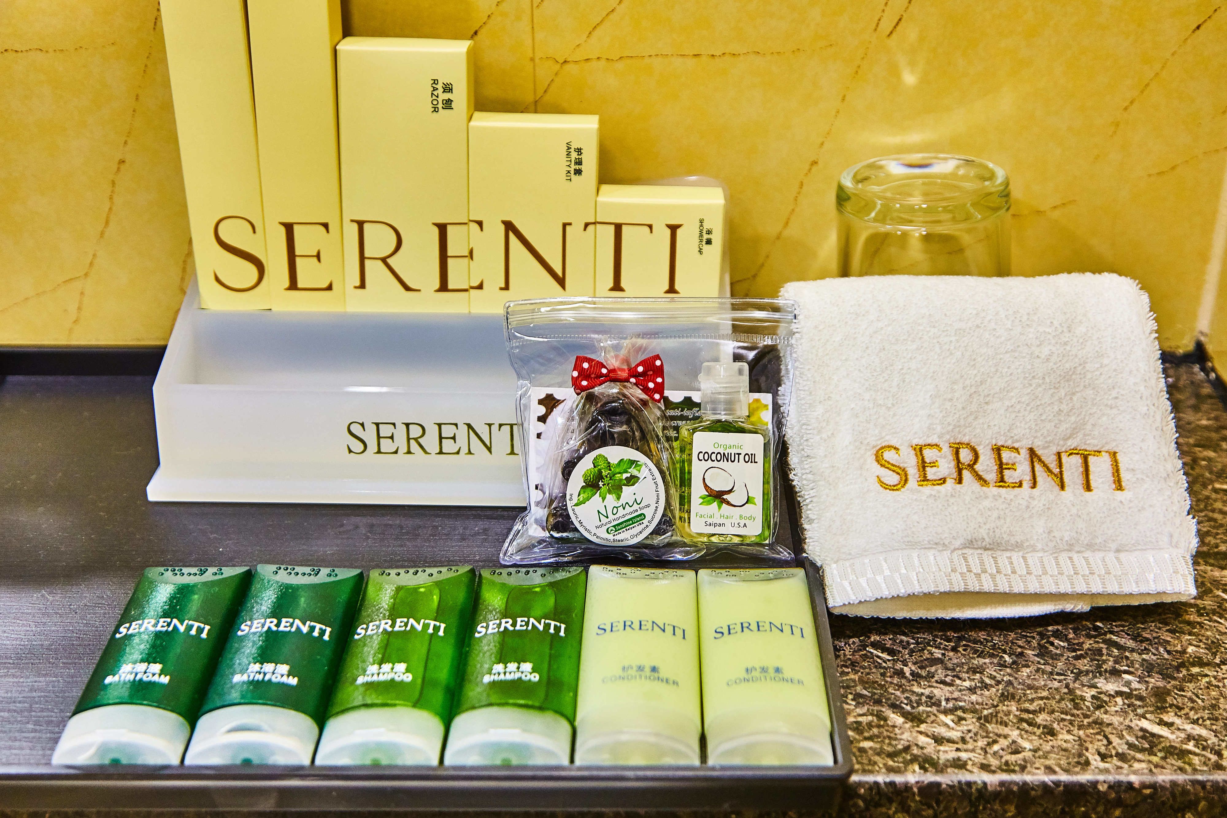 shower, free toiletries, hair dryer, bathrobes