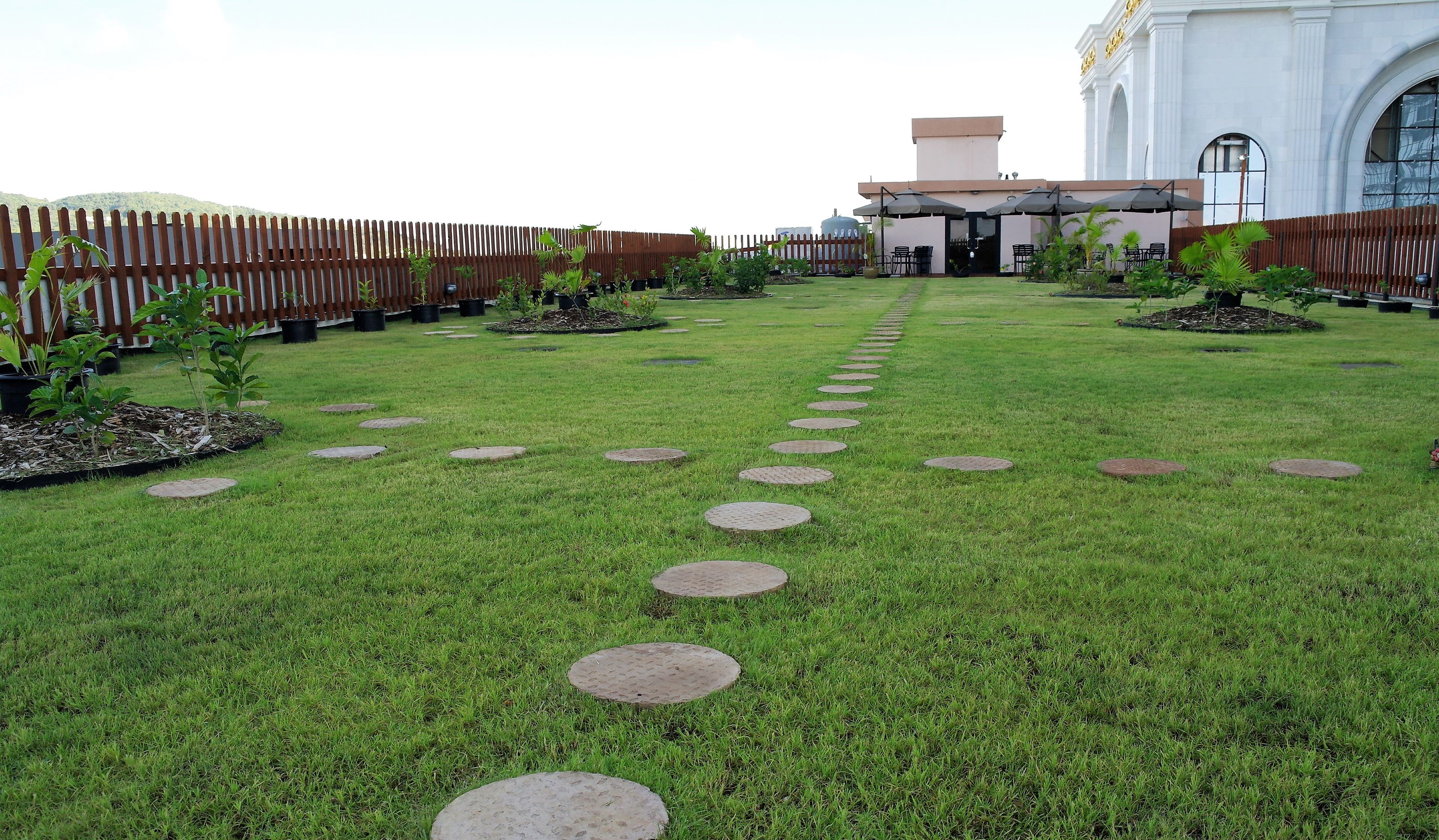 Enceinte de l’hébergement