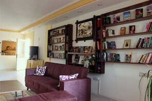 Sala de estar en el lobby