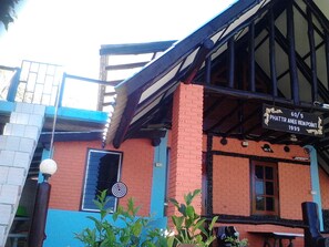 Fachada de la propiedad