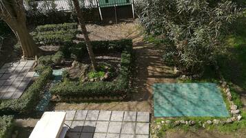 Blick von der Unterkunft